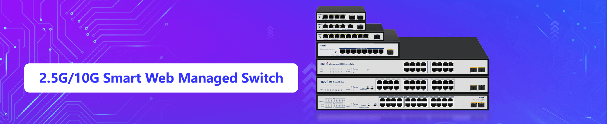 smart web managed switch